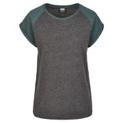 Urban Classics Dames contrast raglan t-shirt