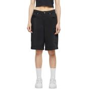 Urban Classics Dames katoenen cargo korte broek