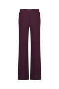 Studio Anneloes Lexie bonded trousers aubergine