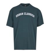 Urban Classics Heren college logo lang t-shirt