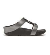 FitFlop Halo bead circle metallic tbar