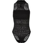 Urban Classics Dames gehaakte jersey schildpadhals bodysuit