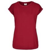 Urban Classics Dames biologisch katoenen verlengd schouder t-shirt