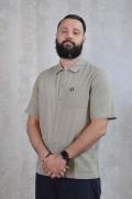 Fred Perry Lightweight texture revere col