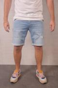 Purewhite Regular fit denim short the miles