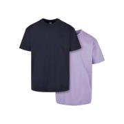 Urban Classics Heren zwaargewicht oversized t-shirt (set van 2)