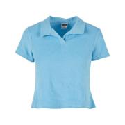 Urban Classics Dames badstof poloshirt