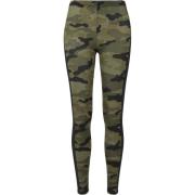 Urban Classics Dames camo gestreepte legging