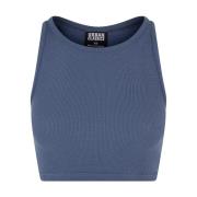 Urban Classics Dames ribbed crop top