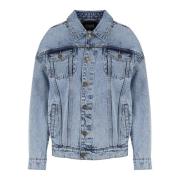 Urban Classics Dames 90s denim oversized jas