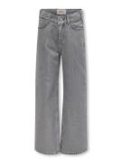 Only Kogcobain silver wide dnm cro grey denim