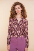 Geisha blouse aop jersey 42542-60 330 mauve comb.