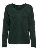 Only onlcamilla v-neck l/s pullover knt 15204588 scarab