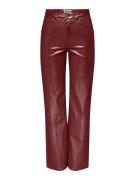 Only onljuicy-viv hw w metal coated pant 15331673 syrah