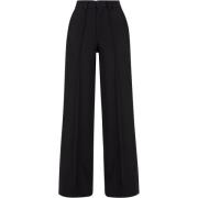 Urban Classics Dames wijd geplooide broek