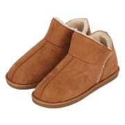 Apollo Dames pantoffels suede cognac