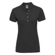 Russell Athletic Dames stretch short sleeve polo shirt