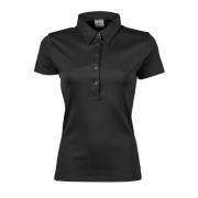 Tee Jays Dames pima korte mouw katoenen poloshirt