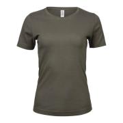 Tee Jays Dames interlock t-shirt met korte mouwen