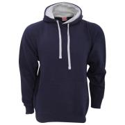 FDM Unisex contrasterende hooded sweatshirt / hoodie (300 gsm)