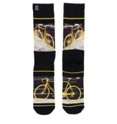 Xpooos yellow bike printjes unisex