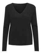 Only Onlcarol ls 2-way glitter mix top -