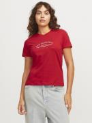 Jack & Jones Jxlinnea reg ss print tee jrs sn