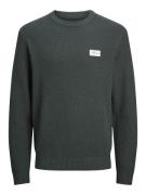 Jack & Jones Jorportland badge knit crew neck