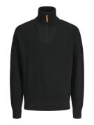 Jack & Jones Jcooutdoor knit half zip high neck