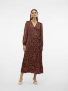 Vero Moda Vmrubia l/s 7/8 wrap dress wvn btq