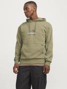 Jack & Jones Jcolima logo sweat hood bfln