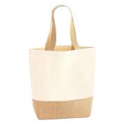 Westford Mill Jute canvas shopper tas