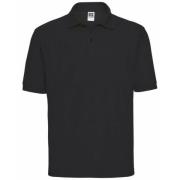 Jerzees Colours Russell mens klassiek poloshirt met korte mouwen van k...