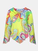 Mucho Gusto Blouse genua kleurrijke paisley print