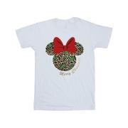 Disney Heren minnie mouse luipaard kerst-t-shirt