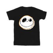 Disney Heren the nightmare before christmas jack gezicht t-shirt