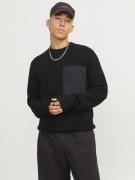 Jack & Jones Jcospace pocket knit crew neck sn