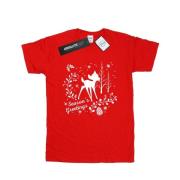 Disney Dames bambi kerstgroeten katoenen vriendje t-shirt