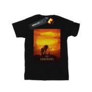 Disney Heren the lion king film zonsondergang poster t-shirt