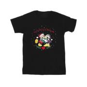 Disney Heren mickey mouse mickey minnie kerstmis t-shirt