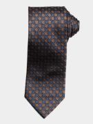 Michaelis Stropdas tie silk woven blue pmra4d011a/