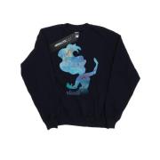 Disney princess Dames ariël gevuld silhouet sweatshirt