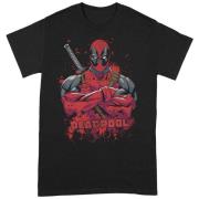 Deadpool Unisex volwassenen t-shirt pose