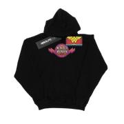 DC Comics Dames wonder woman regenboog logo hoodie