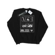 Disney Heren cars cruz ramirez blauwdruk sweatshirt