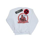 Marvel Avengers Dames deadpool serieus spraakbel sweatshirt