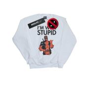 Marvel Avengers Dames deadpool i´m h stupid sweatshirt