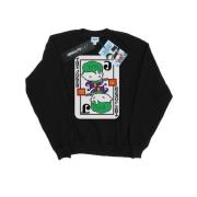 DC Comics Heren chibi joker speelkaarten sweatshirt