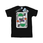 DC Comics Heren chibi joker speelkaart t-shirt