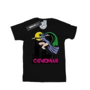 DC Comics Dames catwoman tekst logo katoenen vriendje t-shirt